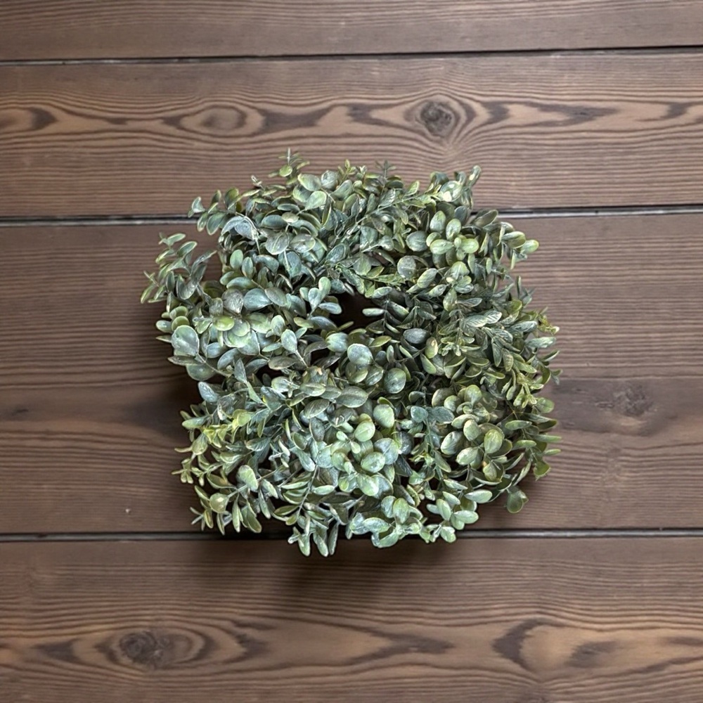 National Tree Company Elegant Green Faux Eucalyptus Wreath For Home